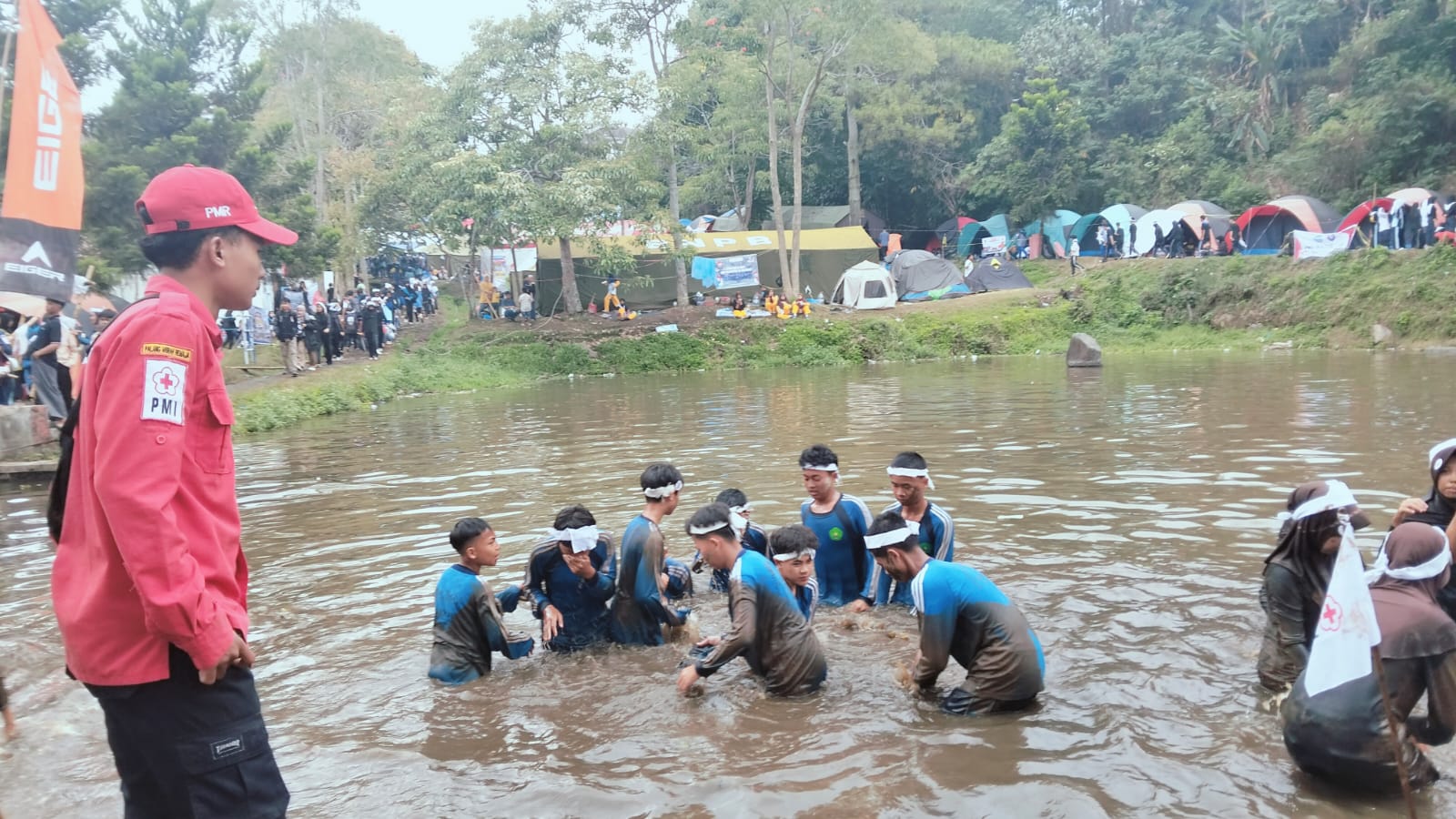 Pelatihan dan pelantikan PMR tingkat Madya tahun 2026